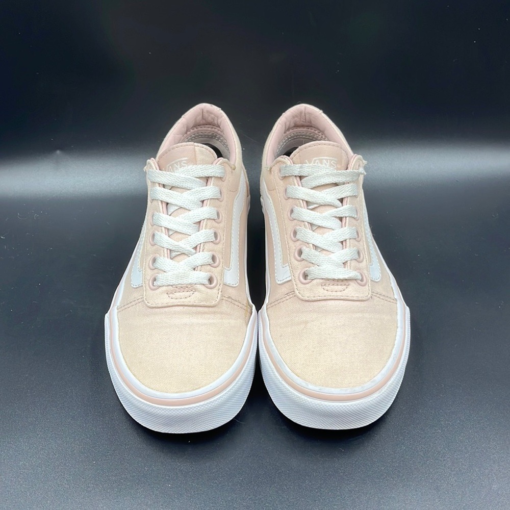 Vans‎ Ward Low Top Pink Canvas Sneakers 500714 Women's Sz 6 - Picture 2 of 11